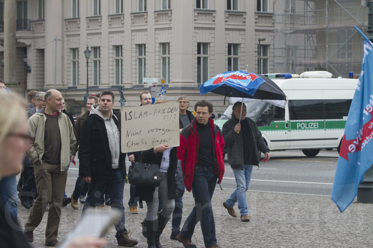 Wischniowski bei einer AfD-Demo in Berlin am 07.11.2015